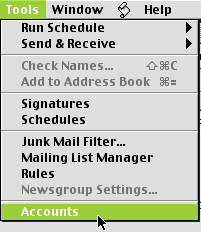 Tools Menu Details