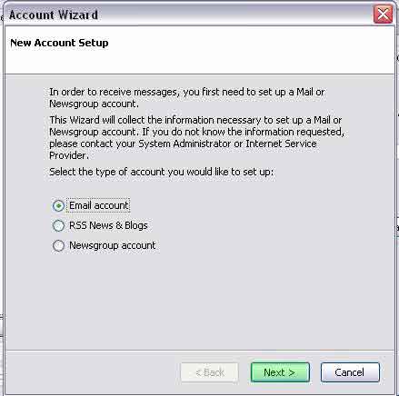 Account Wizard 2
